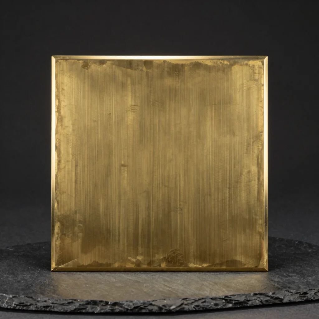 Artisan Brass Sculptural Wall Plaque